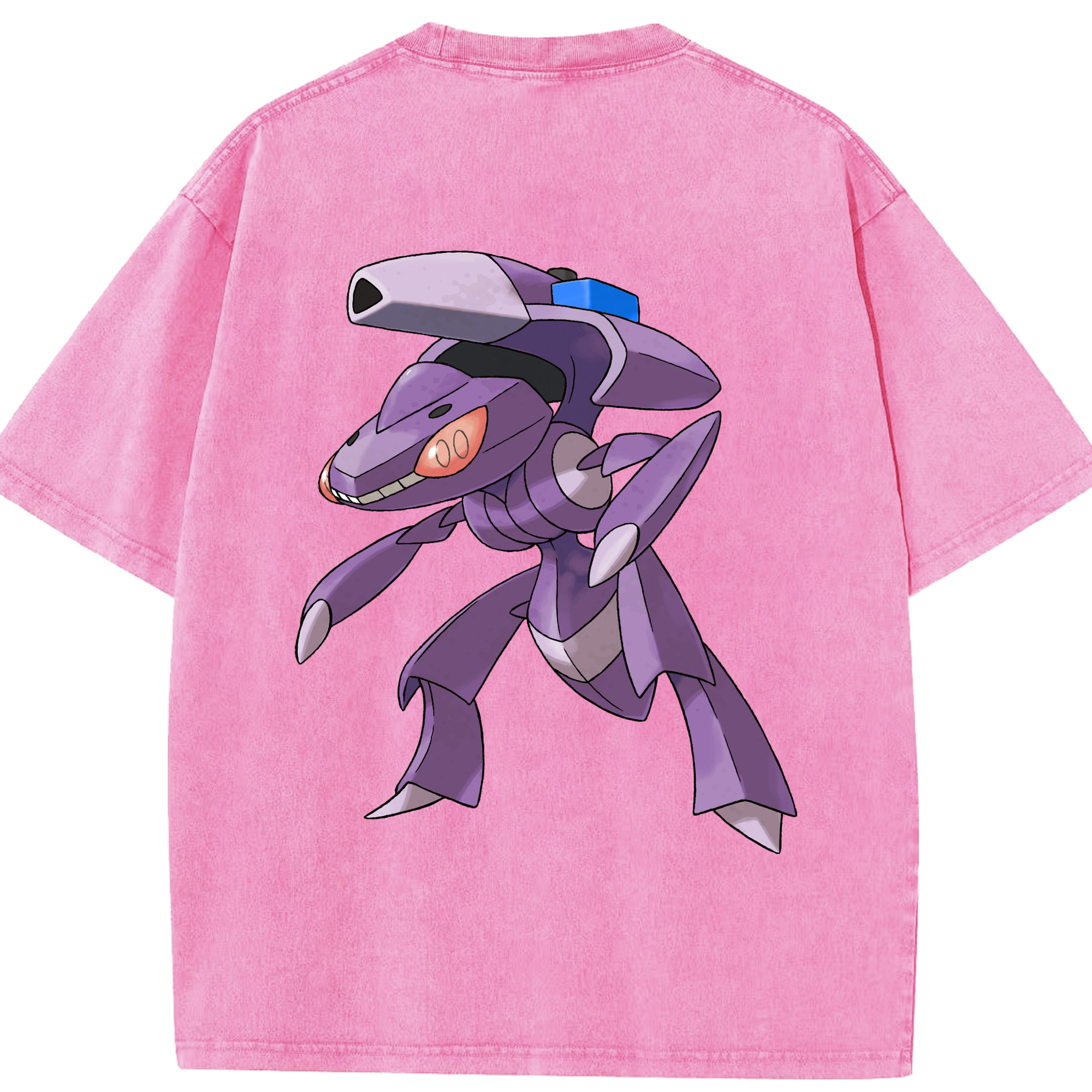 （画像用） ポケットモンスター Pokémon 綿100% ヴィンテージ風 半袖Tシャツ（背面プリント）